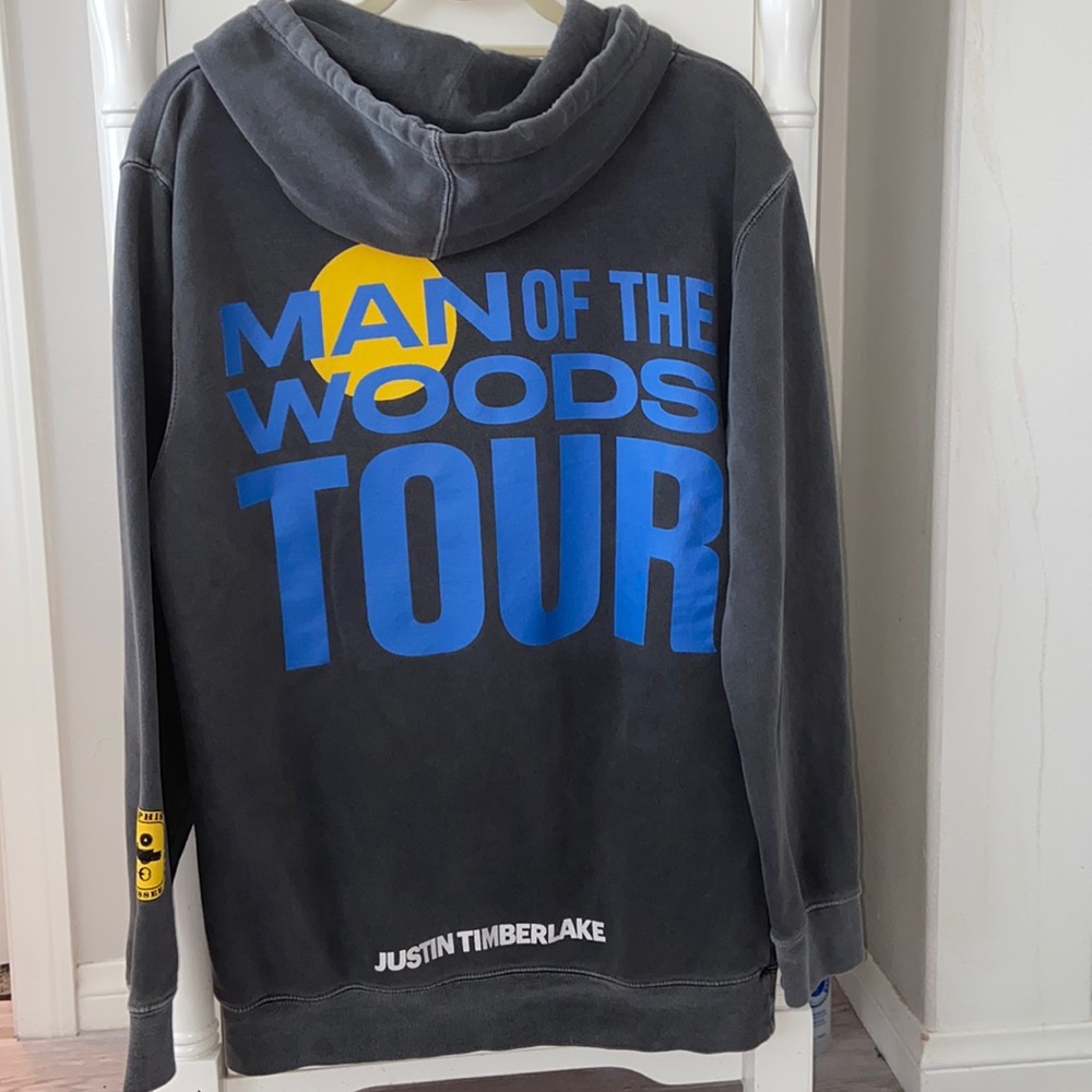 Justin Timberlake Man of the Woods Tour Sweatshirt/Hoodie - Never Worn - Size M